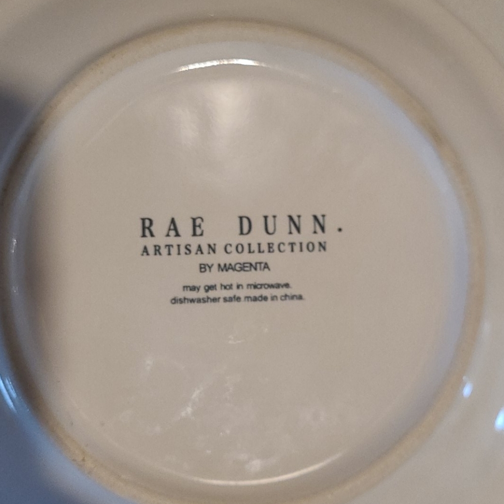Rae Dunn 4 EASTER Bunny & Chicks Dessert Plates 🍽 - Picture 7 of 7